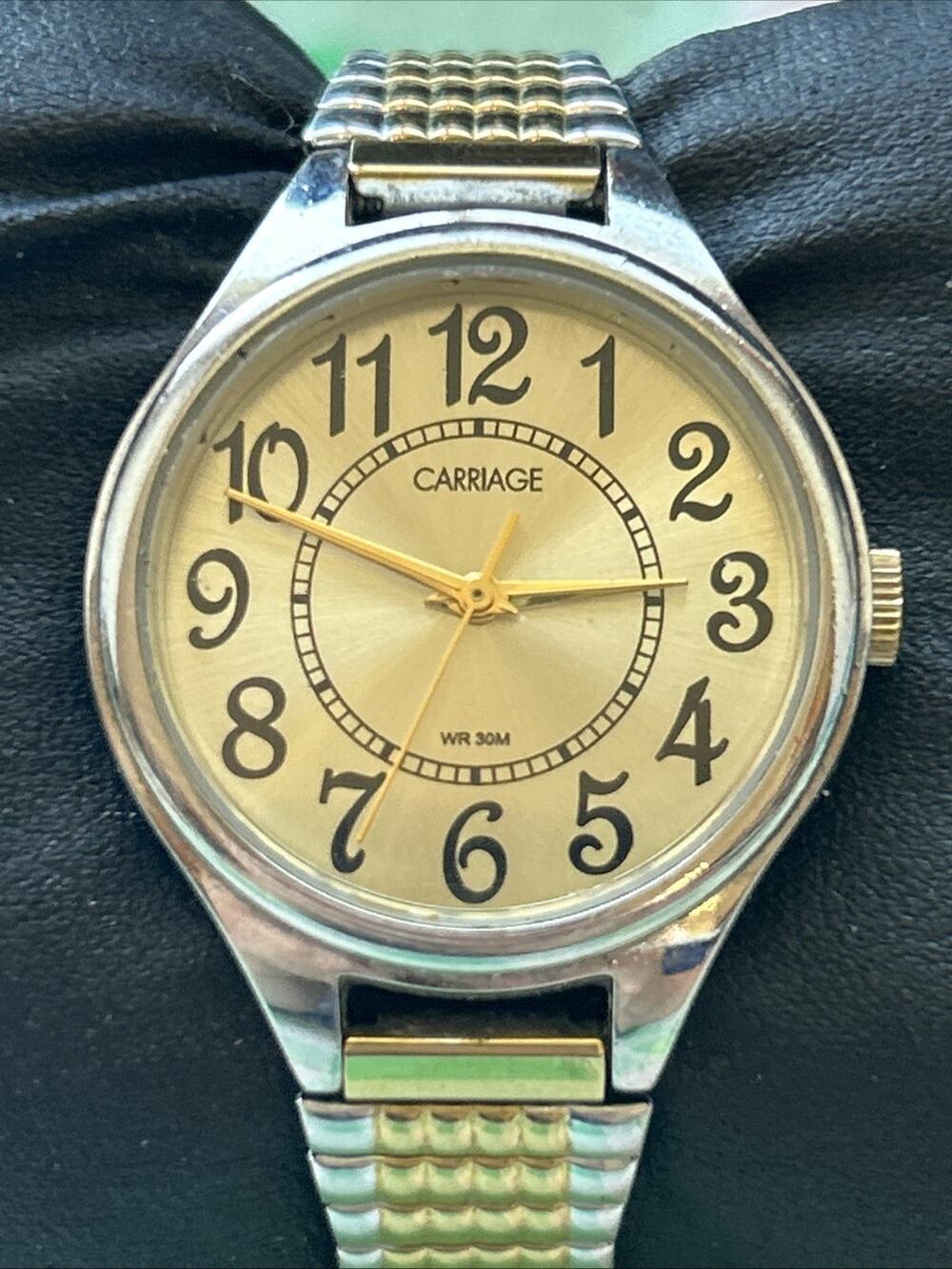 Carriage By Timex Two Tone Women’s Quartz Watch